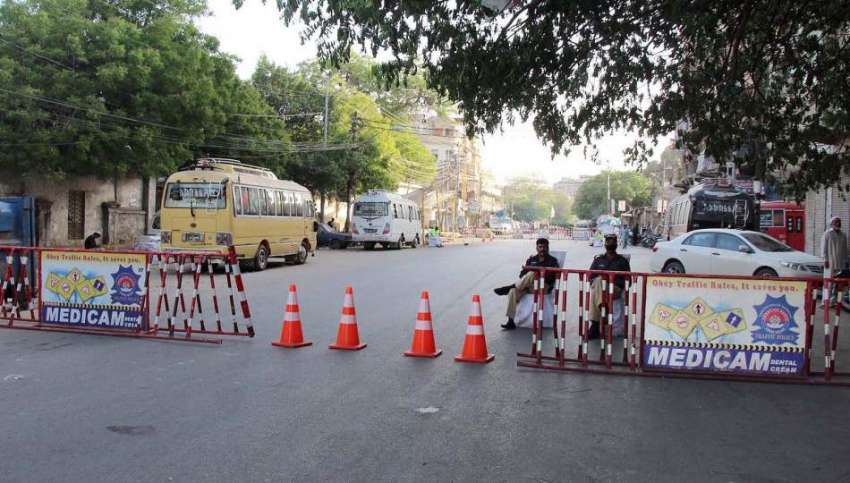 کراچی: سندھ گورنمنٹ کی جانب سے کور ونا وائرس کے پھیلاو کوروکنے ..