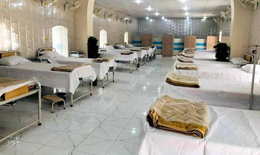 پشاور، سینٹرل جیل پشاور میں قیدیوں کیلئے بنائے گئے خصوصی ..