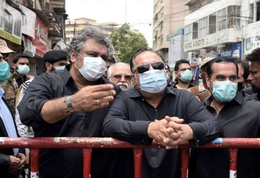 کراچی: گورنرسندھ عمران اسماعیل یوم عاشورہ کے موقع پر مرکزی ..