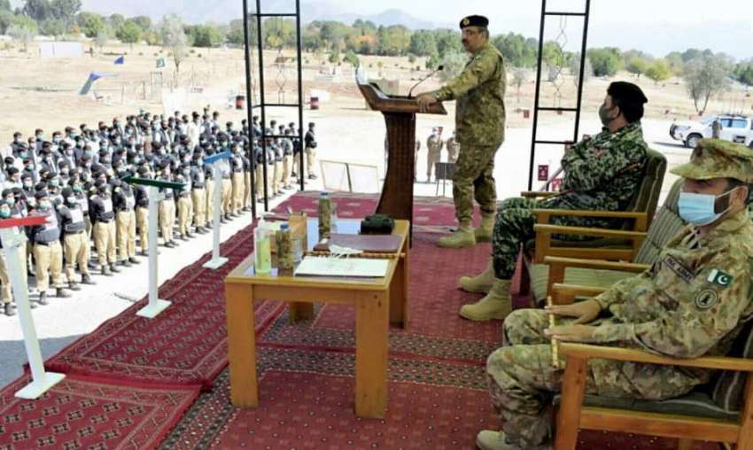 پاراچنار، پاک فوج نائب ڈویژن کے میجر جنرل اسد خان دورہ پارا ..