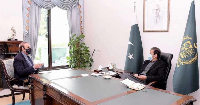 اسلام آباد، وزیراعظم عمران خان سے مشیر برائے پارلیمانی ..