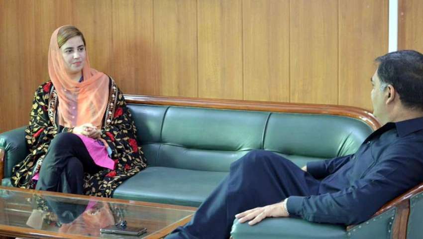 ڈیرہ غازی خان، وزیر مملکت برائے موسمیاتی تبدیلی زرتاج گل ..