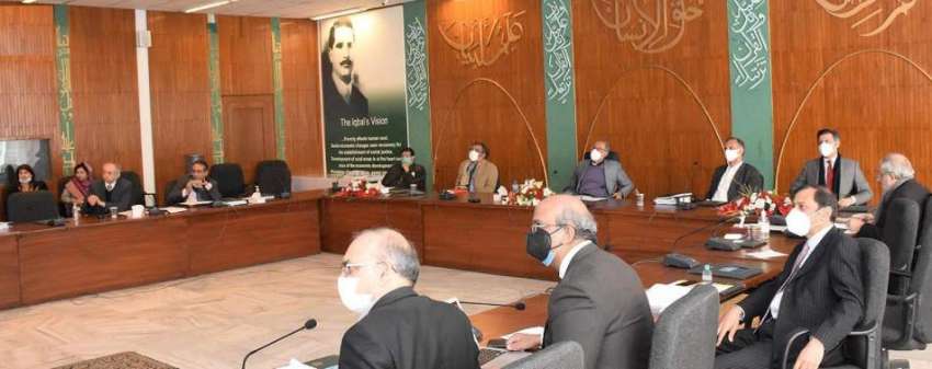 اسلام آباد،وزیر خزانہ ڈاکٹر عبدالحفیظ شیخ کابینہ کمیٹی ..