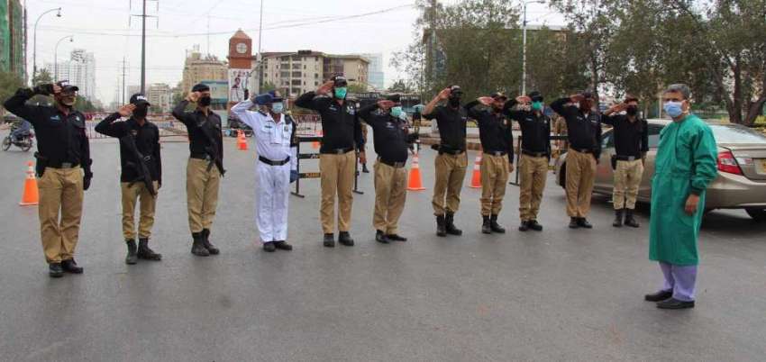 کراچی، کورونا وائرس کی روک تھام کے حوالے سے سندھ حکومت کے ..