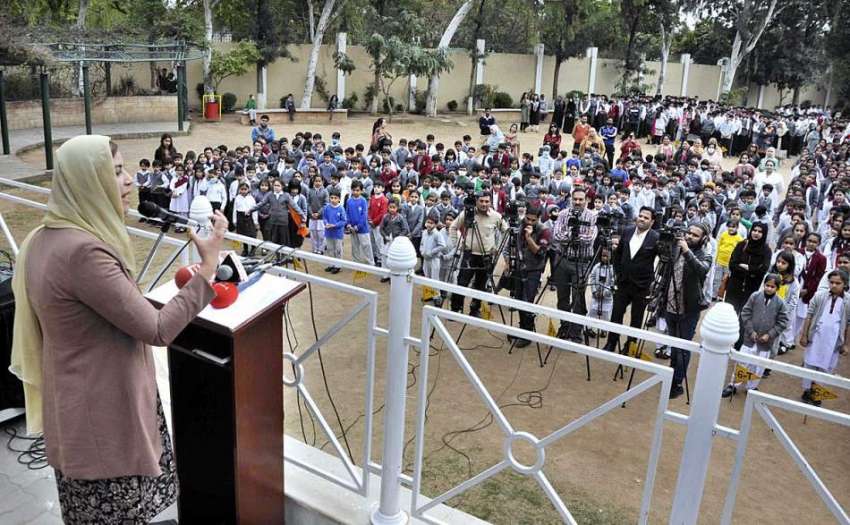 اسلام آباد: وزیر مملکت برائے موسمیاتی تبدیلی محترمہ زرتاج ..