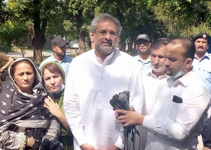 اسلام آباد: سابق وزیراعظم شاہد خاقان عباسی نیب راولپنڈی ..