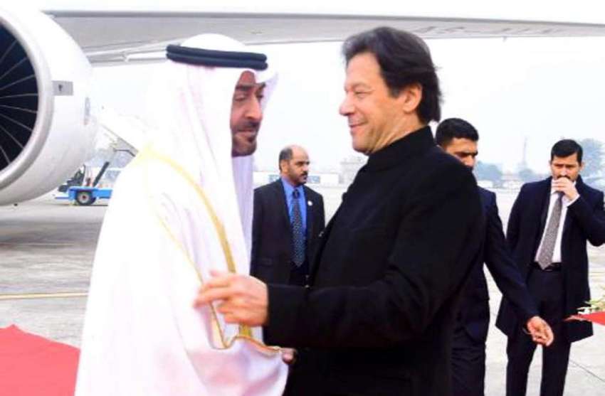 اسلام آباد: وزیراعظم عمران خان ابوظہبی کے ولی عہد اور متحدہ ..