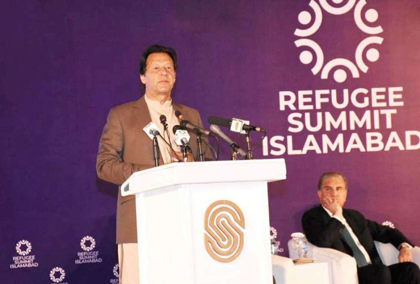 اسلام آباد: وزیر اعظم عمران خان اقوام متحدہ کے مہاجرین اجلاس ..