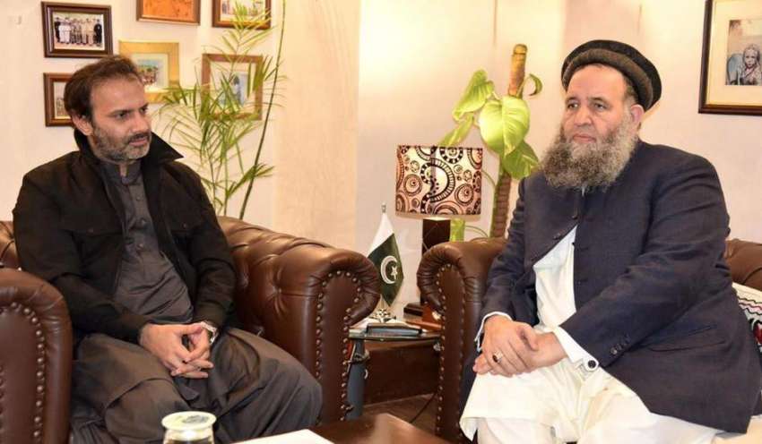 اسلام آباد: وفاقی وزیر برائے مذہبی امور ڈاکٹر نور الحق قادری ..