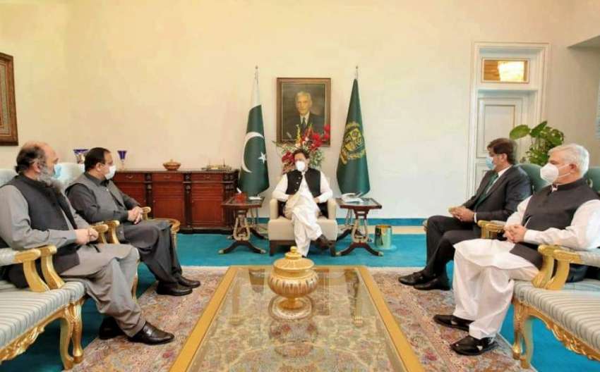 اسلام آباد: وزیر اعظم عمران خان سے وزیراعلیٰ پنجاب ، سندھ ..