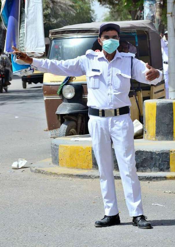 حیدرآباد: پاکستانی چوک پر کورونا وائرس کے احتیاطی تدابیر ..