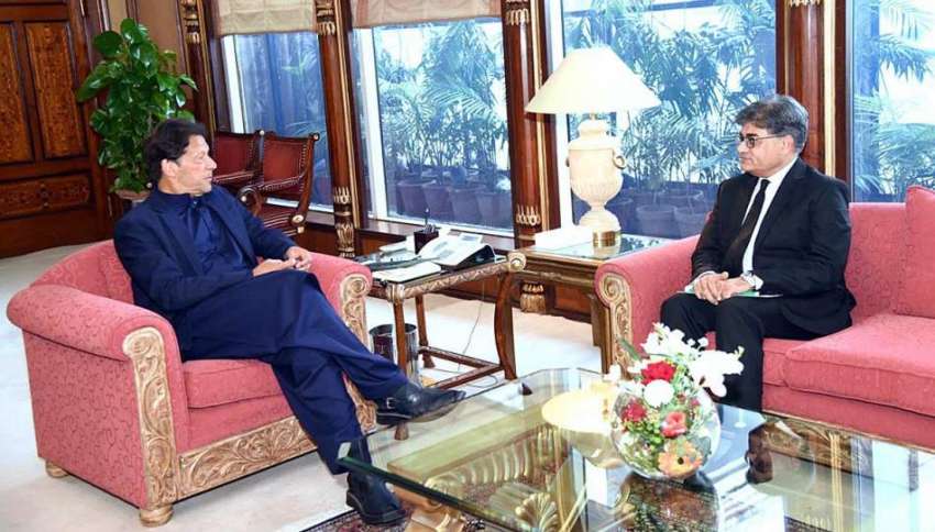 اسلام آباد: وزیر اعظم عمران خان سے اٹارنی جنرل خالد جاوید ..