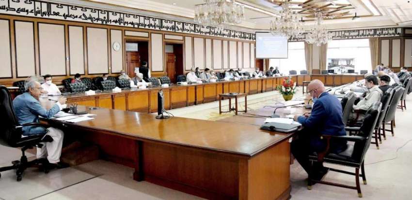 اسلام آباد: مشیر خزانہ ڈاکٹر عبدالحفظ اقتصادی رابط کمیٹی ..