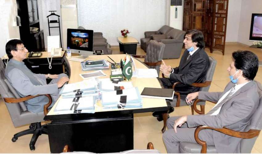 اسلام آباد: وفاقی وزیر برائے آئی ٹی اور ٹیلی مواصلات سید ..
