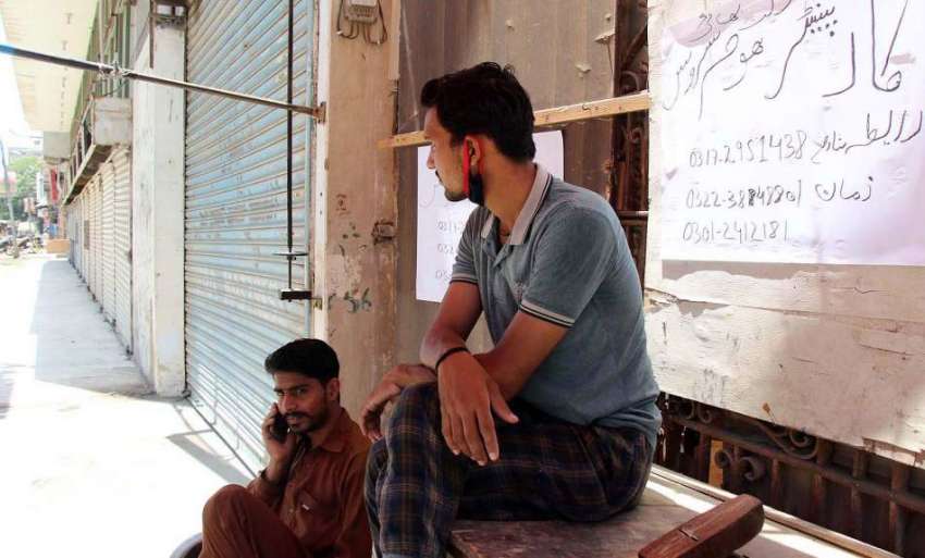 کراچی: لاک ڈاؤن کے باعث آرام باغ فرنیچر مارکیٹ بند ہے جبکہ ..