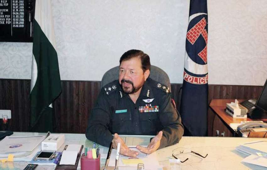 ڈیرہ اسماعیل خان:ریجنل پولیس آفیسر ڈیرہ فلائٹ لیفٹیننٹ ..