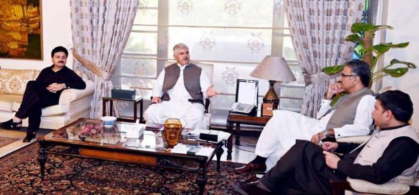 پشاور: وزیراعلی خیبر پختونخوامحمودخان اے ڈی پی سے متعلق ..