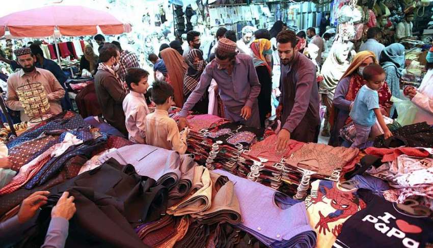 راولپنڈی: لاک ڈاؤن میں نرمی کے بعد بغیر کسی احتیاطی اقدامات ..