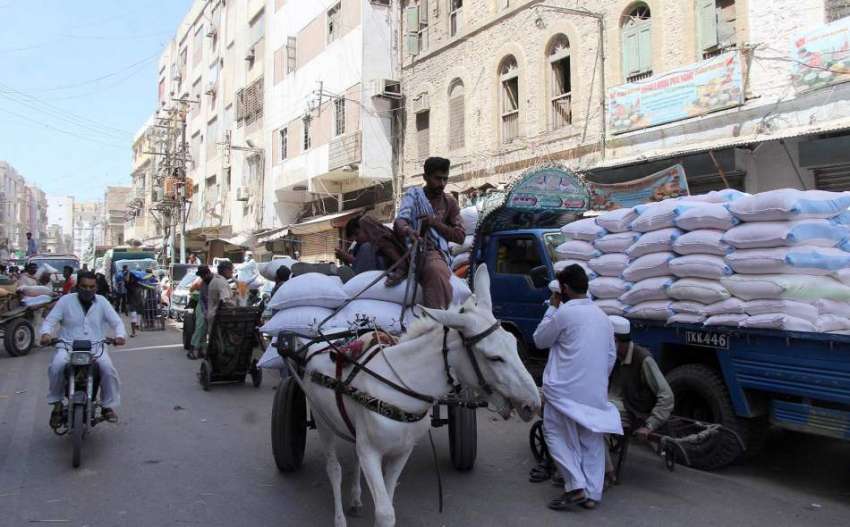 کراچی : جوڑیا بازار معمول کے مطابق کھلا ہے۔