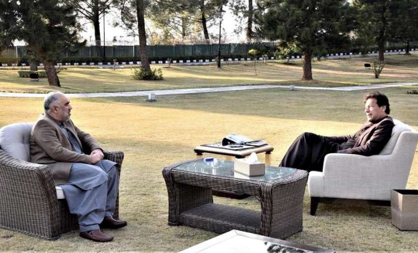 اسلام آباد: وزیراعظم عمران خان سے سپیکر قومی اسمبلی اسد ..