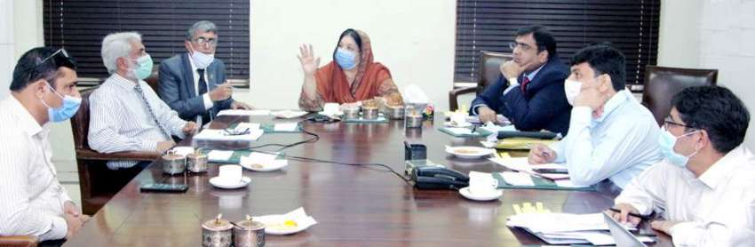 لاہور: صوبائی وز صحت ڈاکٹر یاسمین راشد محکمہ سپیشلائزڈ ہیلتھ ..
