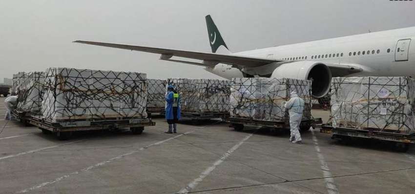 اسلام آباد، چین سے پی آئی اے کے طیارے میں پہنچنے والی کورونا ..