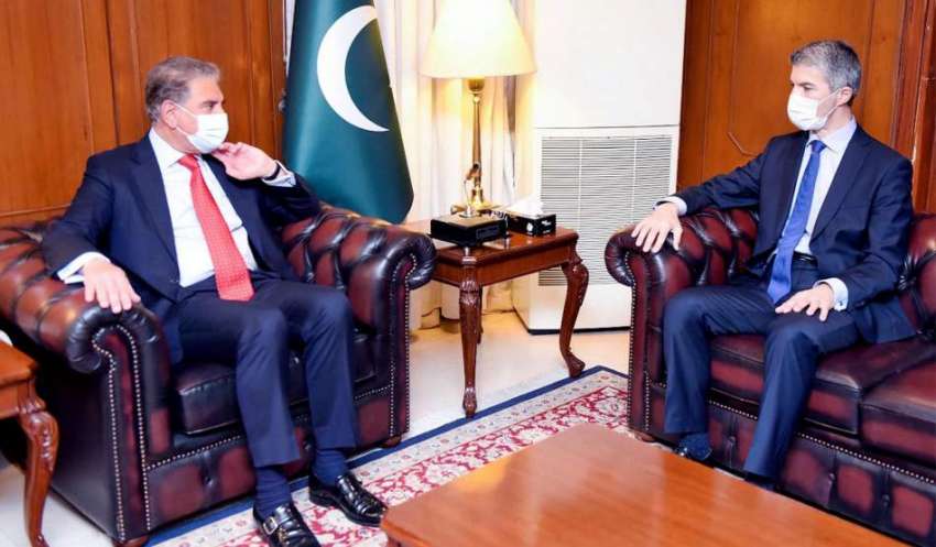 اسلام آباد، وزیر خارجہ شاہ محمود قریشی سے کوسوو کے سفیر ..