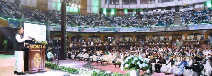 اسلام آباد، وزیراعظم عمران خان 12 ربیع الاول کے موقع پر قومی ..