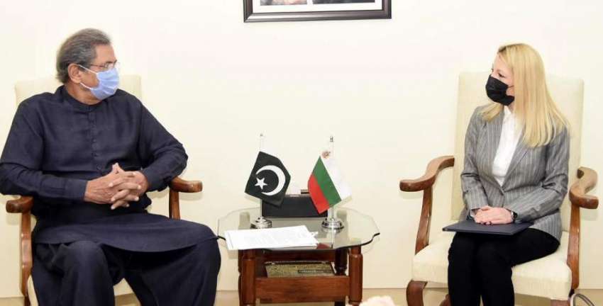 اسلام آباد، وزیر تعلیم شفقت محمود سے بلغارین سفیر ملاقات ..