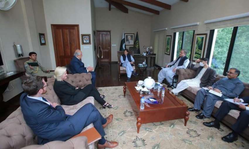 اسلام آباد، وزیراعظم عمران خان سے امریکی نمائندہ خصوصی ..