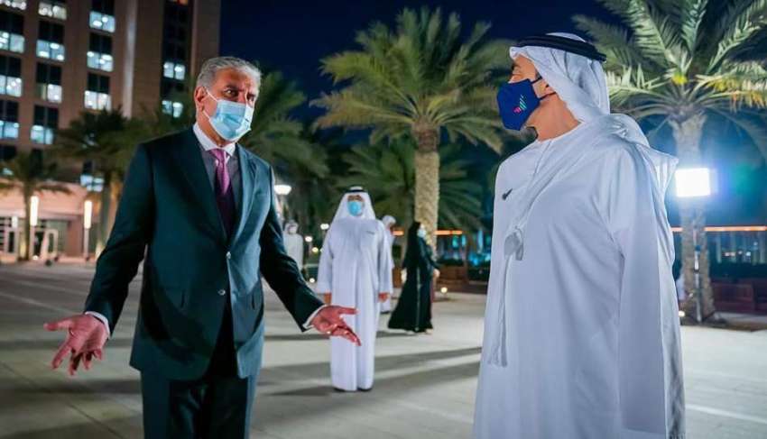 ابوظہبی، وزیر خارجہ متحدہ عرب امارات شیخ عبداللہ بن زید ..