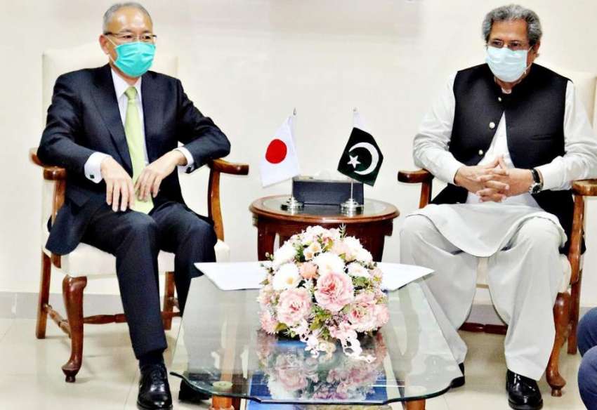 اسلام آباد، وفاقی وزیر تعلیم شفقت محمود سے جاپانی سفیر ملاقات ..