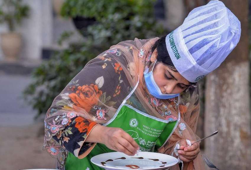 پشاور، محکمہ سیاست خیبرپختونخوا کے زیر اہتمام کھانے پکانے ..