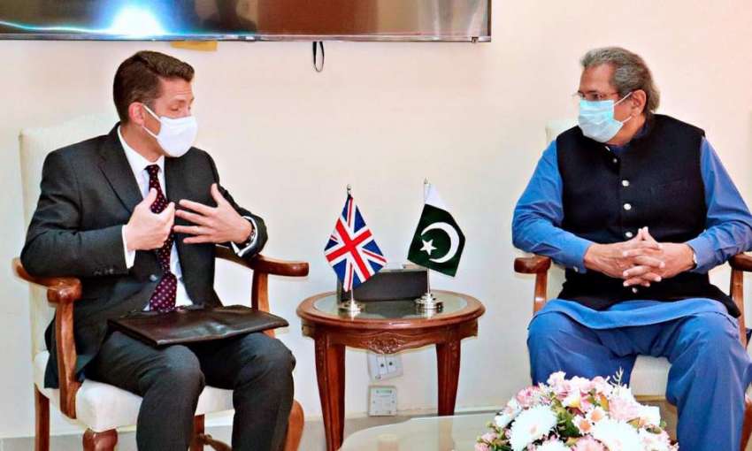 اسلام آباد، وفاقی وزیر تعلیم شفقت محمود سے برطانوی ہائی ..