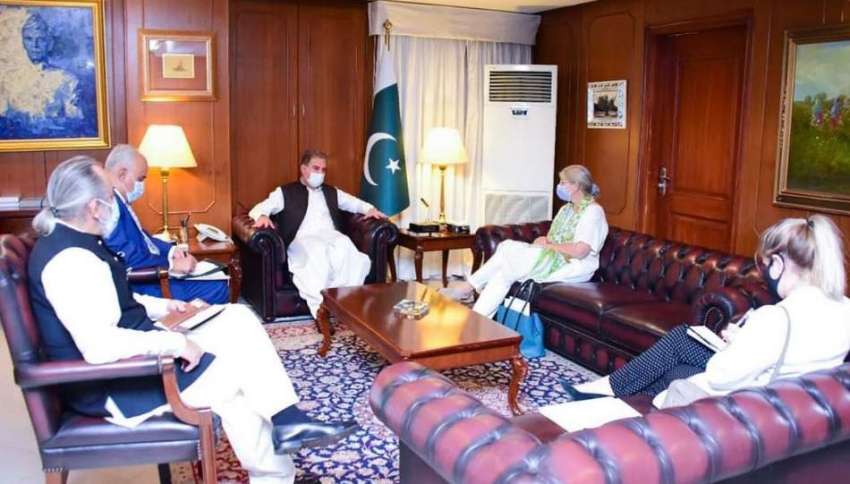 اسلام آباد، وزیر خارجہ شاہ محمود قریشی سے کینیڈین ہائی کمشنر ..