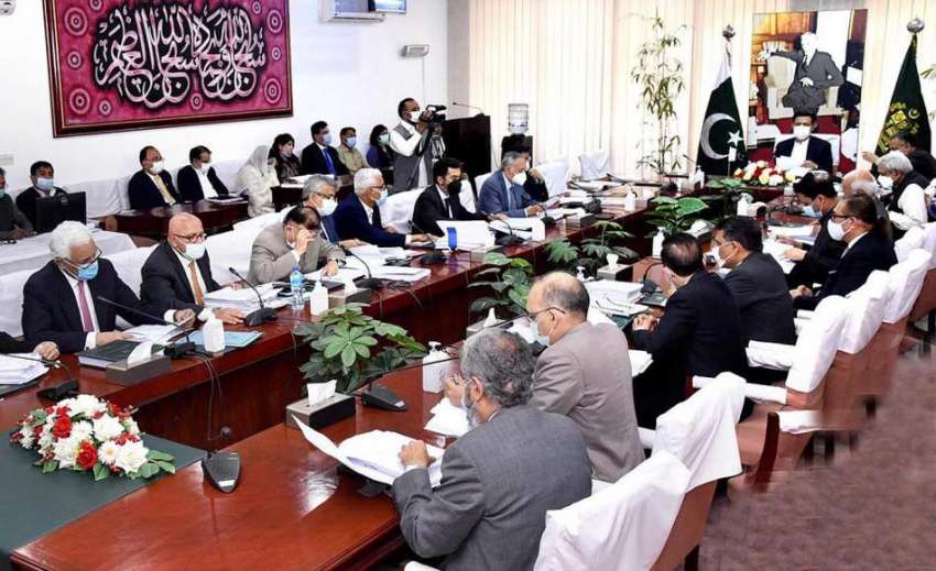 اسلام آباد، وزیر خزانہ حماد اظہر قومی اقتصادی رابطہ کمیٹی ..