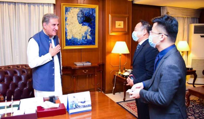 اسلام آباد، وزیر خارجہ شاہ محمود قریشی ہواوے ٹیکنالوجیز ..