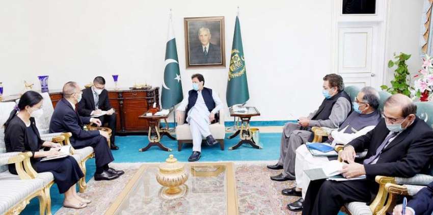 اسلام آباد، وزیراعظم عمران خان سے چینی سفیر نونگ رونگ ملاقات ..