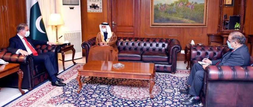 اسلام آباد، وزیر خارجہ شاہ محمود قریشی سے متحدہ عرب امارات ..