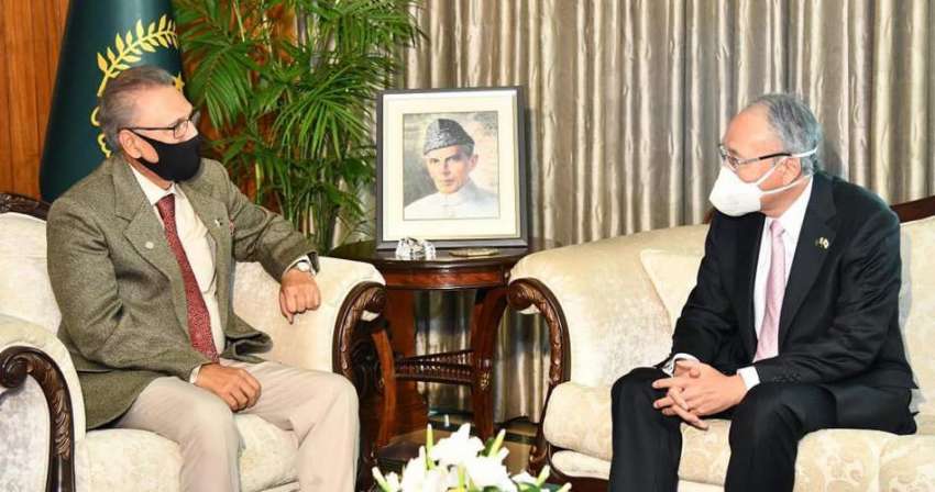 اسلام آباد، صدر مملکت ڈاکٹر عارف علوی سے جاپانی سفیر ملاقات ..