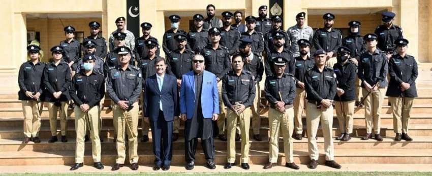 کراچی، نیشنل پولیس اکیڈمی اسلام آباد کے 24ویں ابتدائی کمانڈ ..