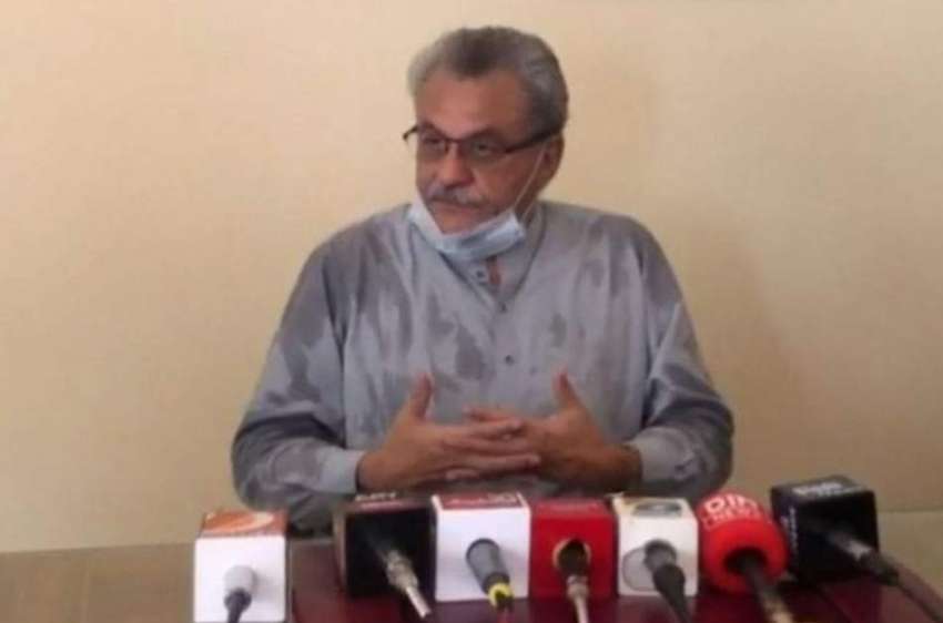 کراچی، سابق وفاقی وزیر غلام مرتضی جتوئی اپنے بنگلہ حملے ..