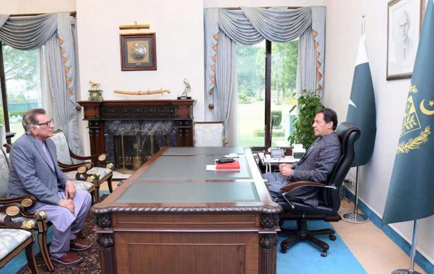 اسلام آباد، وزیراعظم عمران خان سے سابق صدر پاکستان تحریک ..