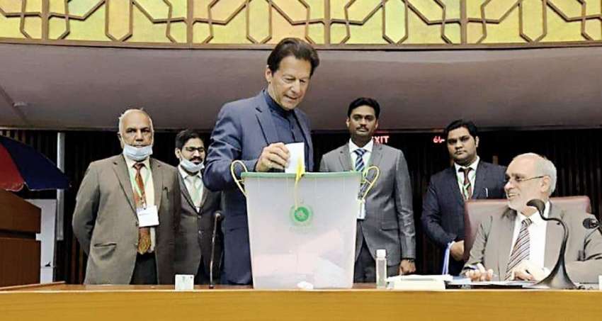 اسلام آباد، سینیٹ انتخابات میں وزیراعظم عمران خان اپنا ..