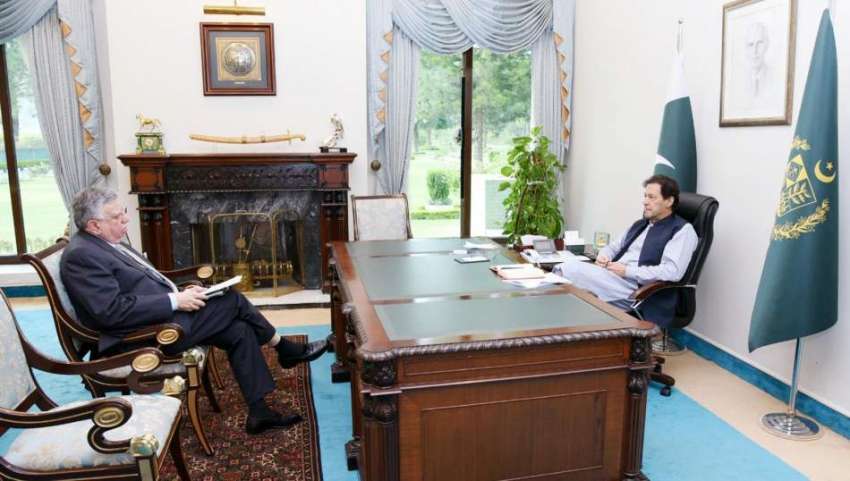اسلام آباد، وزیراعظم عمران خان سے وزیر خزانہ شوکت ترین ملاقات ..
