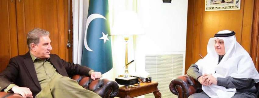 اسلام آباد، وفاقی وزیر خارجہ شاہ محمود قریشی سے سعودی سفیر ..