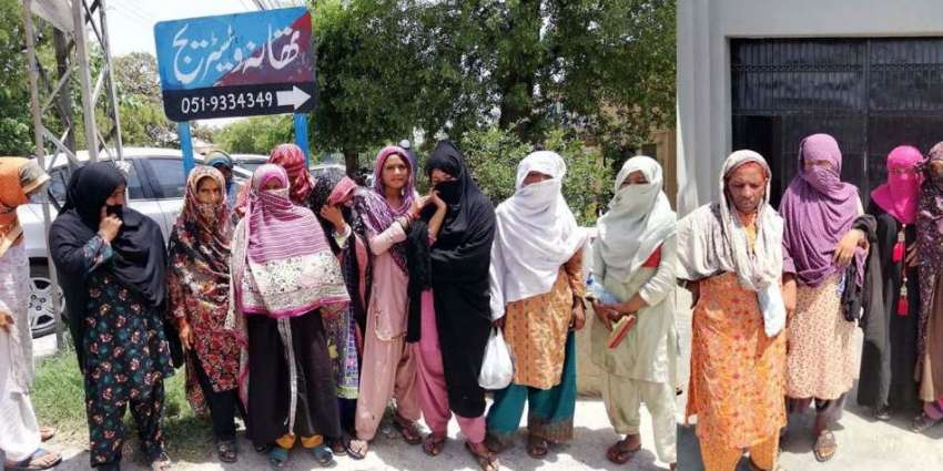راولپنڈی، شہر بھر میں بھیک مانگنے والی خواتین کو سٹی ٹریفک ..