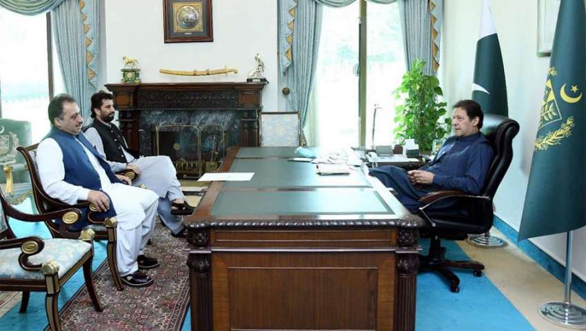 اسلام آباد، وزیراعظم عمران خان سے گورنر بلوچستان سید ظہور ..