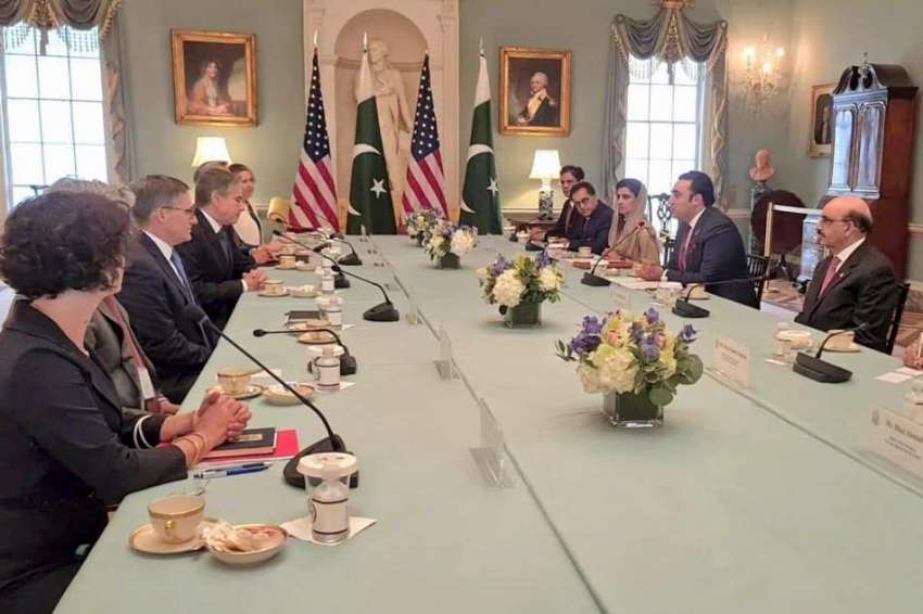 واشنگٹن، وزیر خارجہ بلاول بھٹو زرداری امریکا اور پاکستان ..