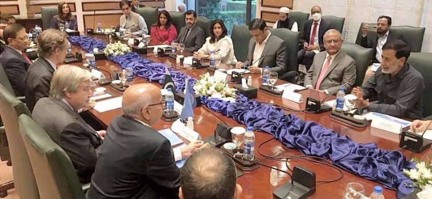 کراچی، صدر الخدمت فاؤنڈیشن پاکستان محمد عبدالشکور سے اقوام ..